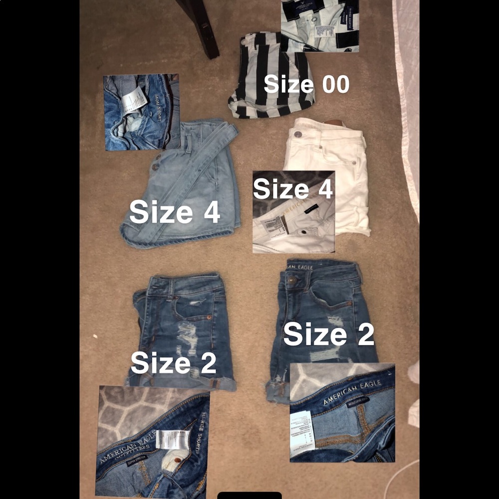American Eagle jean shorts  (bundle)